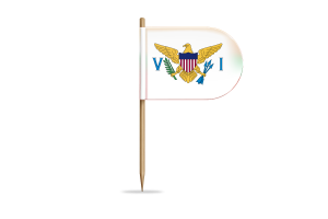 US Virgin Islands Flag for Desk, Table flag