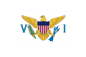 US Virgin Islands Flag Vector Illustration flag
