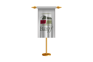 Banff Ceremonial Flag Vector Free flag