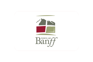 Banff Flag Triangle Vector Illustration flag