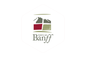 Banff Flag Rounded Hexagon Shape flag