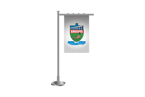 3d Brooks Standing Flag flag