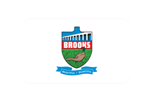 Brooks Flag Triangle Vector Illustration flag