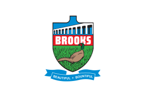 Emblem of Brooks flag
