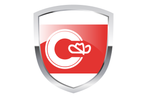 National Flag of Calgary Clipart flag