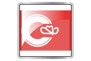 Calgary Flag Square icon flag