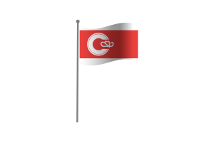 Waving Flag of Calgary flag