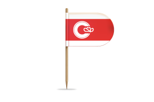 Calgary Flag for Desk, Table flag