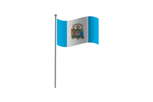 Winkende Flagge von Edmonton flag