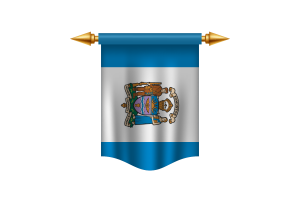 Edmonton Flagge Königliches Banner flag