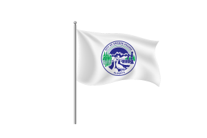 Grande Prairie Flag symbol flag