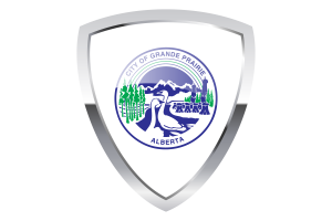 Grande Prairie Shield Flag flag