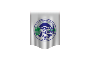 Grande Prairie Flag Banner flag