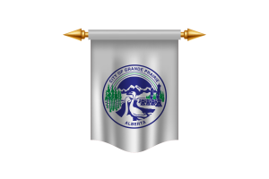 Grande Prairie Flag Royal Banner flag