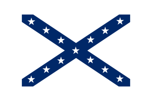 Emblem of Confederate flag