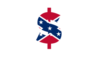 Confederate Currency icon flag