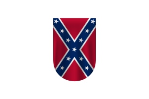 Confederate Flag Vector Free Dowanlod (SVG, PNG) flag