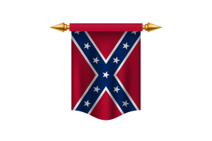 Confederate Flag Royal Banner flag