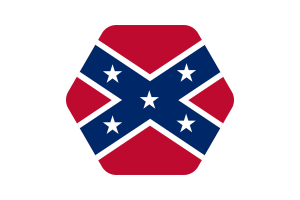 Confederate Flag Vector Free | SVG and PNG flag