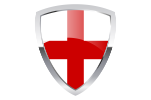 England Shield Flag flag
