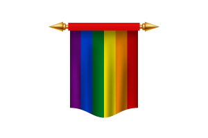 Gay pride Flag Royal Banner flag
