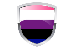 National Flag of Genderfluid Clipart flag