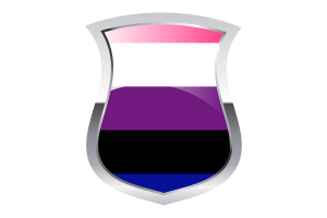 Genderfluid Pride Flag flag