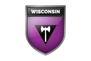 Lesbian Labrys Flag Map Pin Icon flag