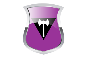 Lesbian Labrys Pride Flag flag