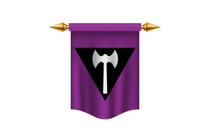 Lesbian Labrys Flag Royal Banner flag