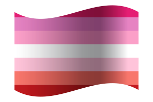 Lesbian Flag flag