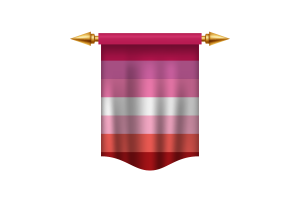 Lesbian Flag Royal Banner flag
