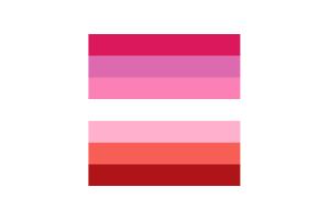 Lesbian Flag Clipart flag