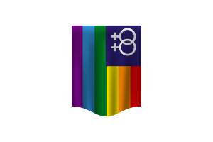 Lesbian Pride Flag Banner flag