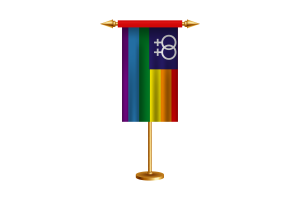 Lesbian Pride Ceremonial Flag Vector Free flag