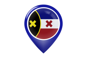 L'Manberg Flag Map Pin Icon flag