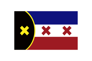 L'Manberg Flag Vector Illustration flag