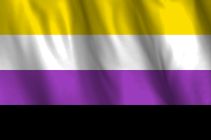 National Flag of Non-Binary flag