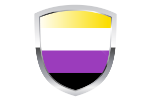 National Flag of Non-Binary Clipart flag