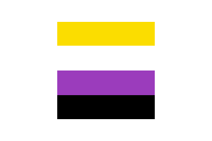 Non-Binary Flag Clipart flag