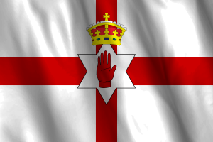 National Flag of Northern Ireland flag