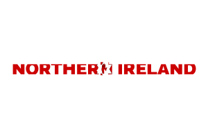 Northern Ireland Text Art flag