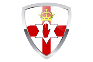 Northern Ireland Shield Flag flag