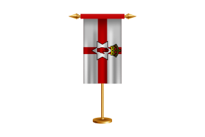 Northern Ireland Ceremonial Flag Vector Free flag