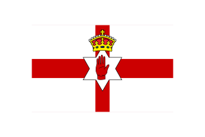 Northern Ireland Flag Vector Illustration flag