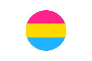 Pansexuelle Flagge Kreis Vektor Kostenlos flag