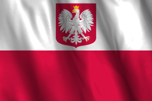 National Flag of Poland flag