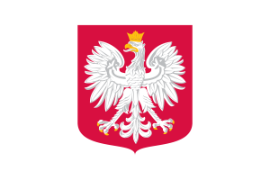 Emblem of Poland flag