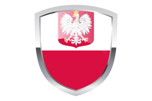 National Flag of Poland Clipart flag