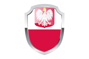 Poland Shield Logo flag